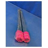 Bundle of Wire Marking Flags