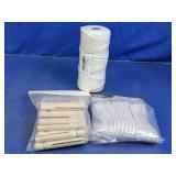 Cord, Filler Cord & Wooden Clamp Lot