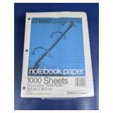 Mead Wide Ruled Notebook Paper