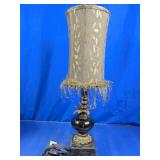 Decorative Table Lamp With Fabric Shade