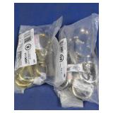 Lot of 2 Bags Swivel Eye Snap Hooks