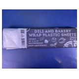 Deli & Bakery Wrap Plastic Sheets