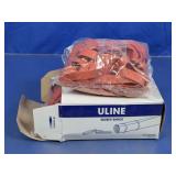 Uline Red Heavy-Duty Industrial Rubber Bands