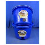 (2) Little Giant 8-Quart Calf Pails