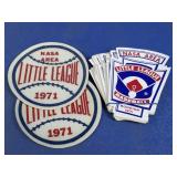 1971 NASA Area Little League Patches and Decals