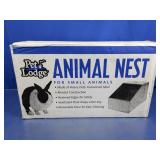 Pet Lodge Galvanized Steel Animal Nest