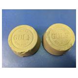 2 Texas Gulf Sulfur Paperweights