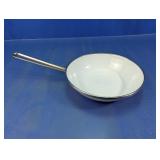 Chantal White 8" Enamel Frying Pan