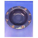 Frankoma 10.5" Navy Blue Ranch Bowl