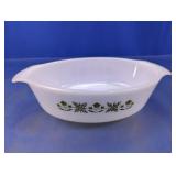 Fire King 433 Meadow Green Dish