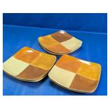 Quadretinni Square Ceramic Plates Set