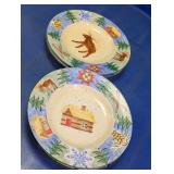 Sierra Bella Ceramic Plates