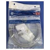 GE Appliances 3-Wire Range Power Cord