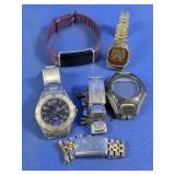 Assorted Collection of Wristwatches and Bands