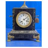 Antique Style Marble Mantel Clock