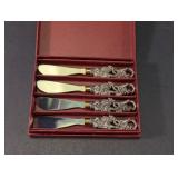 Arthur Court Grape Motif Butter Spreaders