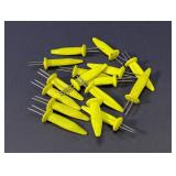 Vintage Yellow Corn on the Cob Holders Set