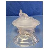 Vtg Imperial Pheasant Covered Dish