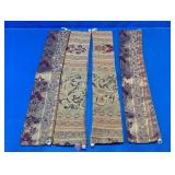Set of (4) Decorative Curtain Valances