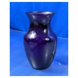 Glass Flared Neck Vase