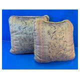 Decorative Scroll Pattern Throw Pillows
