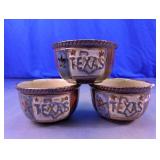 Texas Glass Bowls Set