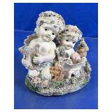 Cherub Angel Music Box Figurine