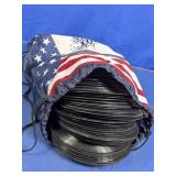 45 RPM Vinyl Records Lot w/ Drawstring Bag