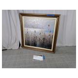 Jack Zhou "Reeds by the Shore" Framed Art