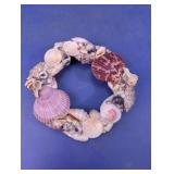 Decorative Seashell Wreath Wall Decor
