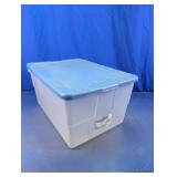 Sterilite Plastic Storage Tote Bin