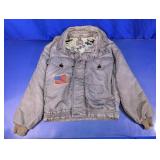 Ground Zero Gray Hooded Jacket