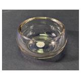 Elegant Round Clear Glass Small Bowl