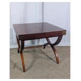 Wood Drop Leaf Accent Table