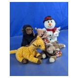 5 Ty Beanie Baby Plush Toys