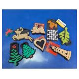 Assorted Rubber Stamp Craft Designs