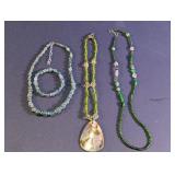 Beaded Necklace & Bracelet Lot