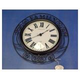 Sterling Noble Family Wall Clock