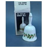 Fine Porcelain Dinner Bell