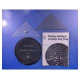US Navy Star Finder & Radar Plotting Set