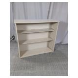 Wooden Three Shelf Bookcase