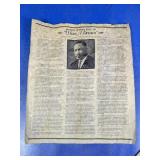 Martin Luther King Jr. Speech Print