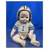 Baby Doll With Football Outfit