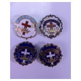 Evangelical S.S. Religious Pins
