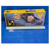 Dorfile Style 6x18" Glass Shelf Kit White