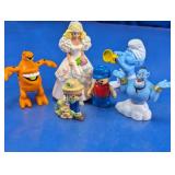 Vintage & Modern Mixed Cartoon Figure Lot
