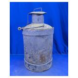 Galvanized Metal Lantern Canister