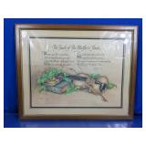 Framed ï¿½The Touch Of The Masterï¿½s Handï¿½ Print