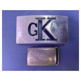 GK Metal Money Clip Set