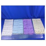 Mesh Fabric Table Runner Lot w/ Fringe Lot